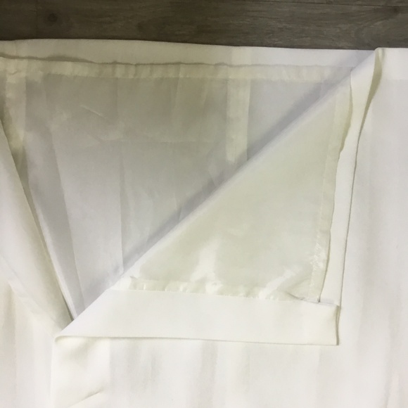 LE SUIT Winter White two piece belted suit jacket and midi skirt suit size 8 NWT - Picture 8 of 12